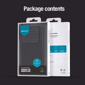 Nillkin CamShield Pro dėklas Samsung Galaxy S24+ (juodas)