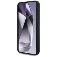 Mercedes Silikoninis Kontrastingos kreivės Magnetinis dėklas Samsung Galaxy S25 - juodas