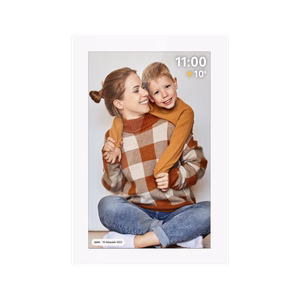 Kruger&Matz FRAMEO Wi-Fi 10,1 colio skaitmeninis nuotraukų rėmelis, baltas