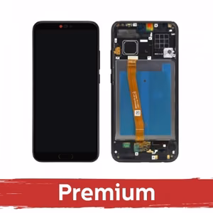 LCD Display Compatible With Huawei Honor 10 with Frame / Black / OEM