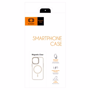 Tel Protect magnetinis skaidrus dėklas telefonui Iphone 11 Pro Max titano