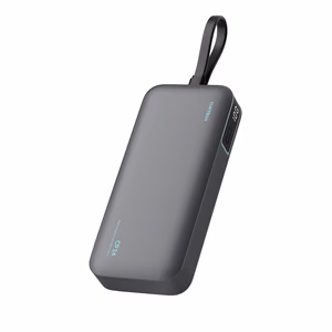 Cuktech LPB200N 40W 20000mAh Power Bank with integrated cable - gray