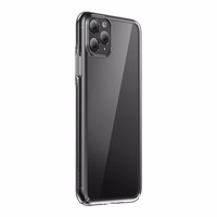 Dėklas telefonui Baseus Crystal Series iPhone 11 pro max (skaidrus) + grūdintas stiklas + valymo rinkinys
