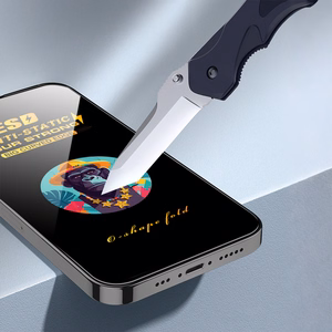 Universal tempered glass 9D OneFit AI-14 6,1"