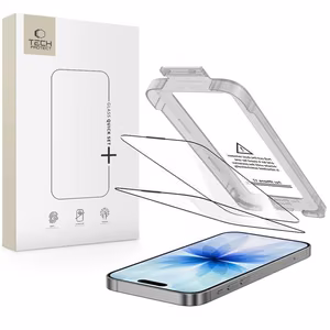Tech-Protect Quick Set+ 2-jų rinkinys grūdintas stiklas iPhone 17 - juodas