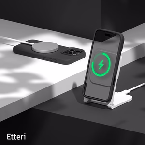 "Etteri" silikoninis dėklas "iPhone 16 Pro Max" 6,9" juodas