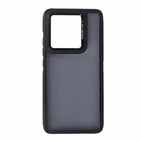 Crystal juodas dėklas for Xiaomi Redmi Note 14 5G (Global) juodas