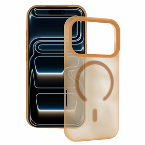 Tel Protect Mist Matte Magsafe dėklas Samsung Galaxy S25 kavos rudas