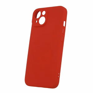 Simple Color Mag dėklas for Samsung Galaxy A17 4G / A17 5G raudonas