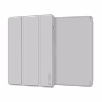 Tech-Protect SmartCase Pen dėklas Samsung Galaxy Tab S9 11.0 / S9 FE / S10 FE / S10 Lite 10.9 pilkas