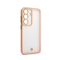 Silky Gold dėklas telefonui Xiaomi Redmi 14C 4G/ 14C 5G / Redmi A4 / POCO C75 rožinė