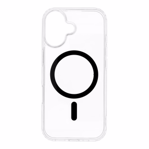 Drop Glue spalvingas magnetinis dėklas telefonui, suderinamas su MagSafe, skirtas IPHONE 17, juodas