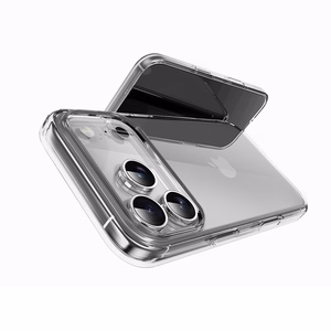 Rock Crystal Shield Serijos Dėklas Iphone 17 Pro Max permatomas
