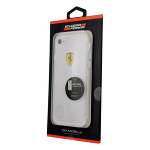 Ferrari жёсткий чехол FEHCRFP7TR1 iPhone 7/8 /SE 2020 / SE 2022 прозрачный
