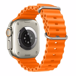 TECH-PROTECT ICONBAND PRO APPLE WATCH 4 / 5 / 6 / 7 / 8 / 9 / SE / ULTRA 1 / 2 (42 / 44 / 45 / 49 MM) ORANŽINIS