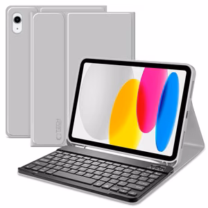 Tech-Protect SC Pen + Keyboard Case for iPad 10.9" 2022 (10th gen.) / 11" 2025 (11th gen.) - Gray