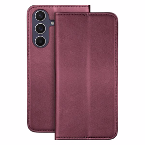Smart Magnetic case for Samsung Galaxy S25 FE / S26 FE burgundy