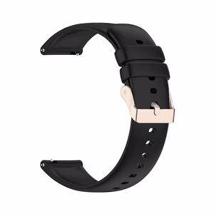 Силиконовый ремешок для Xiaomi Mi Watch / Amazfit GTR 47мм - черный