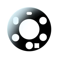 Baseus Huawei Mate 40 Pro+ fotoaparato apsauginė plėvelė 0.3mm (2vnt) skaidri + valymo rinkinys (SGQK000602)