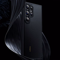 Benks Montage Magnetinis Armor Pro Kevlar Dėklas Metalinis Rėmas 600D+1500D (MA41) Samsung Galaxy S24 Plus juodas