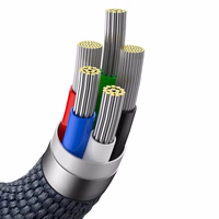 Baseus kabelis Crystal Shine USB-C - Lightning 2,0 m 20W juodas