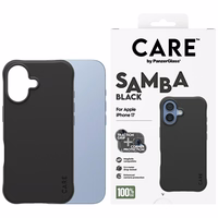 CARE by PanzerGlass Stilingas Samba Magnetinis dėklas telefonui iPhone 17 - juodas