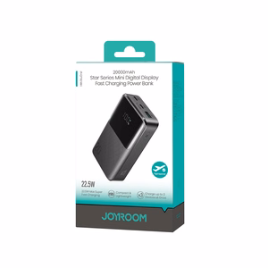 Išorinė baterija Power Bank Joyroom JR-QP192 Mini 22.5W 20000mAh juoda
