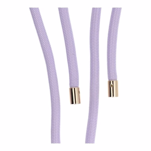 SWING (8mm) Telefono dirželis, Telefono pakabukas su reguliuojamu ilgiu / virvės ilgis 165cm (maks. 82.5cm kilpoje) / ant peties arba kaklo - violetinis