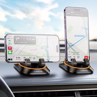 Automobilinis telefono laikiklis Borofone BH116 (dashboard) juodas