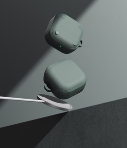 Ringke Onyx Magnetic dėklas skirtas Samsung Galaxy Buds 4 / 4 Pro žalias