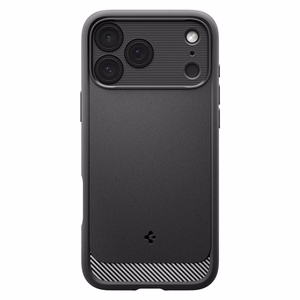 Spigen Rugged Armor MagSafe dėklas, skirtas iPhone 18 Pro / 17 Pro – spalva: matinė juoda