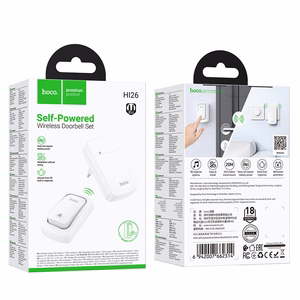 Belaidis durų skambutis Hoco HI26 baltas