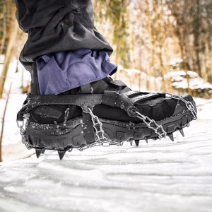 REBEL ACTIVE neslystantys antbačiai su dygliais žygio batams, XL dydis, 44–47