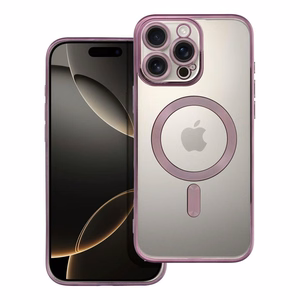 ELECTRO MAG COVER dėklas telefonui suderinamas su Magnetiniu IPHONE 16 Pro Max violetinis