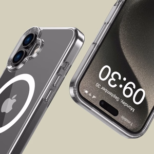 Tech-Protect FlexAir Hybrid Magnetinis dėklas telefonui iPhone 16 Plus - skaidrus