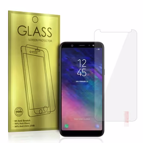 Apsauginis stiklas auksinis SAMSUNG GALAXY A6 (2018)