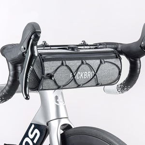 Rockbros TL002 ROAD TO SKY 1.5L Waterproof Handlebar Bike Bag - Gray