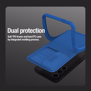 Dėklas Nillkin CamShield Pro Samsung S926 S24 Plus žalias