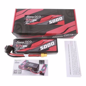 „Gens Ace“ G-Tech 5000 mAh, 11,1 V, 60C, 3S1P LiPo baterija su XT60 jungtimi