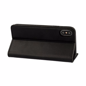 Išmanusis knygos tipo MAGNETINIS dėklas telefonui HUAWEI P20 PRO/PLUS JUODAS