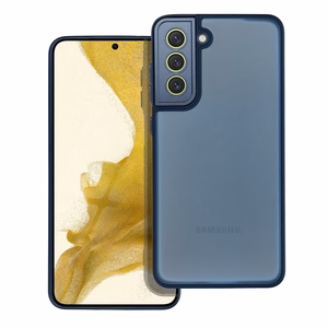 VARIETE dėklas telefonui SAMSUNG S21 FE tamsiai mėlyna