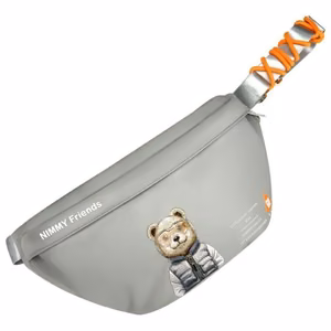 Nimmy Crossbody Cool&Cute 2.0 Bear сумка через плечо - серая