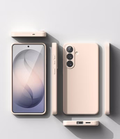 Ringke Silikoninis MagSafe Dėklas for Samsung Galaxy S26+ - rožinis