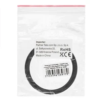 Universali apvali plokštelė / magnetinis žiedas, suderinamas su MagSafe, juoda