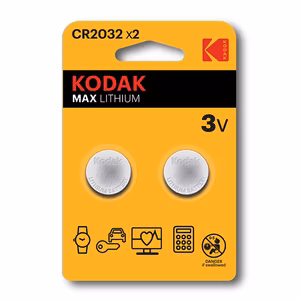 Kodak CR2032 литиевая батарейка
