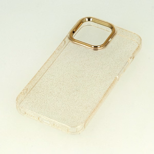 Tel Protect Gold Glitter dėklas iPhone 14 auksinis
