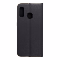 LUNA Book Gold dėklas telefonui SAMSUNG A20e juodas