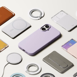 Ringke Silikoninis Magnetinis dėklas telefonui iPhone 17 - Violetinis