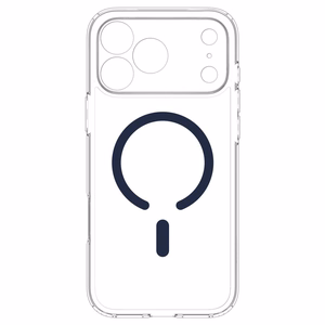Spigen Ultra Hybrid MagSafe dėklas iPhone 18 Pro Max / 17 Pro Max, skaidrus tamsiai mėlynas