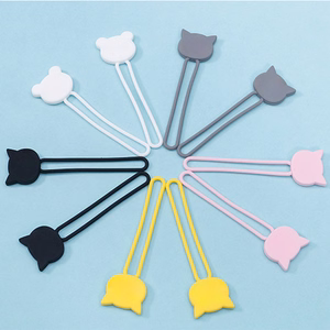 Silicone cable reel - brown